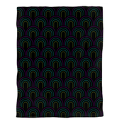 Timeless striped bedding design for modern home decor.